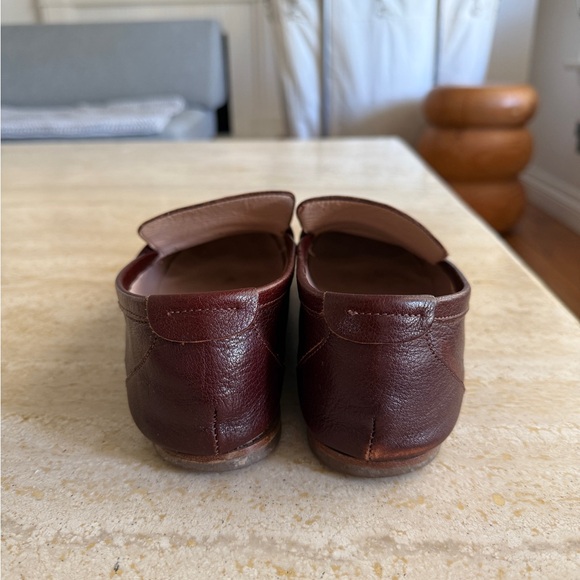 Jamie Haller oxblood Brown penny Loafers - Picture 2 of 6